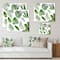 Designart - Tropical Leaf Of Monstera V - Farmhouse Canvas Wall Art Print